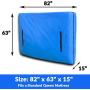 Nordic Elk Mattress Bag with 8 Handles for Moving and Storage ? Queen Size ? Reusable Cover with Strong Zipper Closure ? Extra Thick Mattress Protection ? Mattsafe