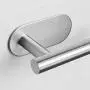 BESy Self Adhesive Toilet Paper Holder Bathroom Paper Toilet Roll Holder Hanger, SUS 304 Stainless Steel, Wall Mount with 3M Tape and Glue Stick, Brushed Nickel Finish BESy Self Adhesive Toilet Paper Holder Bathroom Paper Toilet Roll Holder Hanger, SUS 304 Stainless Steel, Wall Mount with 3M Tape and Glue Stick, Brushed Nickel Finish