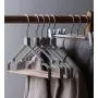 Nwn Log Iron Wrought Iron Hanger Metal Clothes Hanging Pants Hanging Multifunctional Wardrobe (Color : White, Size : 20) Nwn Log Iron Wrought Iron Hanger Metal Clothes Hanging Pants Hanging Multifunctional Wardrobe (Color : White, Size : 20)