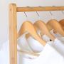 XIAOLONG Coat Rack, Modern Minimalist Coat Rack Simple Coat Rack Storage Living Room Hangers Bamboo Floor Clothes Rack Bedroom Mobile Creative Rack