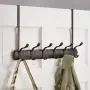 mDesign Decorative Over Door Long Easy Reach 12 Hook Metal Storage Organizer Rack to Hang Jackets, Coats, Hoodies, Clothing, Hats, Scarves, Purses, Leashes, Bath Towels & Robes - Bronze mDesign Decorative Over Door Long Easy Reach 12 Hook Metal Storage Organizer Rack to Hang Jackets, Coats, Hoodies, Clothing, Hats, Scarves, Purses, Leashes, Bath Towels & Robes - Bronze