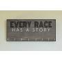 Race Medal Holder/Running Medal Hanger EVERY RACE HAS A STORY- Wood Wall Mounted Medal Organizer. CUSTOMIZATION Available