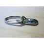 Heavy Duty D-Ring Picture Hangers - 100 Pack - 1 Screw