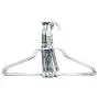 BriaUSA Metal Clothes Hangers 50 Pack Silver Color Galvanized Wire Hangers Length 16 inch Thickness 12 Gauge