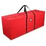 Primode Holiday Tree Storage Bag, Fits Up to 6 ft. Disassembled Tree, 20" Height X 15" Wide X 50" Long, Heavy Duty Xmas Storage Container, (Red)