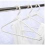 5pcs Random Color 40 cm Plastic Pearl Dress Hangers， Stylish Coat Trouser Clothes Hanger Rack Elegant Traceless