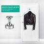 Alcoon 2 Pack Large Metal Magnetic Push Pins Silver Push Pin Magnets Hooks Hanger Idear for Hanging Coat, Bags, Jackets, Umbrellas, Backpack Alcoon 2 Pack Large Metal Magnetic Push Pins Silver Push Pin Magnets Hooks Hanger Idear for Hanging Coat, Bags, Jackets, Umbrellas, Backpack
