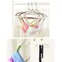 Yuema 10 Pack Light-Weight Clothes Hangers Non-Slip Durable Clothes Hanger Plastic Hangers Perfect for Pants, Dress, Jacket, Underwear and Shirt