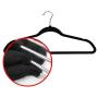 10pcs Pack Non-Slip Velvet Hangers Suit Hanger Ultra Thin Space Saving 360 Degree Swivel Hook Strong and Durable Clothes Hanger