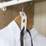 YOYOHOT 4pcs Clothes Hanger Connector Cascading Hooks Space Saving Closet Organizer Rack Super Load-Bearing