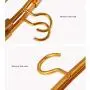 Clothes hanger QFFL Telescopic Hanger Aluminum Alloyhanger 5 Strong Heavy Duty Coat Hangers for Suit, Trouser Etc Garment Gold, Silver,410x178mm/16.1x70 Inch Hangers (Color : Silver) Clothes hanger QFFL Telescopic Hanger Aluminum Alloyhanger 5 Strong Heavy Duty Coat Hangers for Suit, Trouser Etc Garment Gold, Silver,410x178mm/16.1x70 Inch Hangers (Color : Silver)