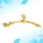 TOPBATHY 10PCS Clothes Hangers Metal Thickened Anti-Slip Clip Hangers Undewear Hanger Clothes Hanger for Shop Home Travel