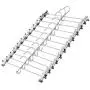 Tosnail 12 Pack Skirt Hangers Add-On Hangers Stackable Hangers Cascading Hangers Pants Hangers with Clips Tosnail 12 Pack Skirt Hangers Add-On Hangers Stackable Hangers Cascading Hangers Pants Hangers with Clips