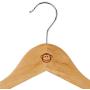 Monkey Face Maple Clothes Hangers - Wooden Suit Hanger - Laser Engraved Design - Wooden Hangers for Dresses, Wedding Gowns, Suits, and Other Special Garments