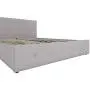 DHP Rose Upholstered Bed with Storage, Gray Linen, Queen DHP Rose Upholstered Bed with Storage, Gray Linen, Queen
