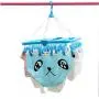 2pcs Random Color 32 Clips Folding Clothes Hanger Dryer Windproof Socks Underwear Drying Rack Children 2pcs Random Color 32 Clips Folding Clothes Hanger Dryer Windproof Socks Underwear Drying Rack Children