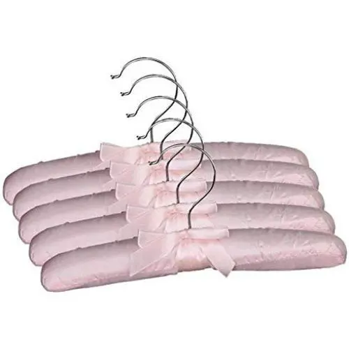 10pcs Practical Sponge Padded Satin Hangers Clothes Racks Clothes Hangers Garment Hanger Clothes Hanger Decoration 10pcs Practical Sponge Padded Satin Hangers Clothes Racks Clothes Hangers Garment Hanger Clothes Hanger Decoration