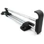 OUNONA Stainless Steel Retractable Closet Pull Out Rod Wardrobe Clothes Hanger Rail Towel Coat Racks Closet Rod Silver,250mm