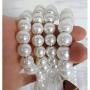 50pcs 40cm Plastic Pearl Hanger Adult Clothes Hanger Hanging Racks Anti-Slip Laundry Rack Drying Hanger