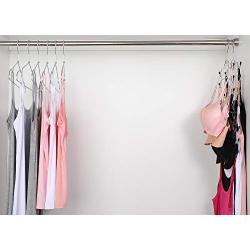 Magicool Cami Hanger Space Saving Hangers Closet Organizer for Tank Top, Cami, Bra, Pajamas, Strappy Dress,Bathing Suit