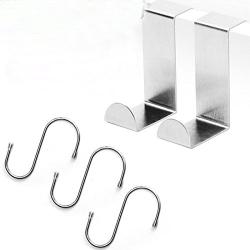 Outflower 5 Pieces for Sale S-style in Polished Stainless Steel Metal Hooks S- Shaped Hooks Hanging Hooks Hangers for Kitchen Bedroom and Bathroom