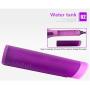 ZZYJYALG Hanging Ironing Machine Plastic Metal Transparent Water Tank Clothes High Temperature Cotton Cloth Portable Hand-held Ironing Bed Sheets Dormitory Travel Curtains Household(Purple)