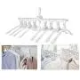 PENGKE White Magic Hangers Space Saving Clothes Hangers Organizer Smart Closet Space Saver with Sturdy Plastic for Heavy Clothes PENGKE White Magic Hangers Space Saving Clothes Hangers Organizer Smart Closet Space Saver with Sturdy Plastic for Heavy Clothes