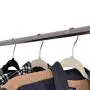 COLIBROX-TM Folding Drying Rack Expandable Rolling Storage Hanger Adjustable Laundry Clothes Bedroom Cloakroom Checkroom Useful Decor Garment Shoes Hats Umbrella Organizer Laundry Dryer