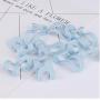 20pcs Random Color Creative Mini Clothes Hanger Plastic Home Easy Hook Closet Organizer Storage Rack Holder Hook Clothes Hanger