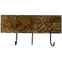 Purpledip Wooden Wall Hanger for Coat, Clothes or Keys Glimpse of The Garden (11879) Purpledip Wooden Wall Hanger for Coat, Clothes or Keys Glimpse of The Garden (11879)