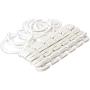 JPONLINE 8 Pcs Practical Clothes Hanger Rack Wardrobes Shop Closet Wonder Clothing Hook Magic Space Saver Organizer 23.5cm x 2.5cm