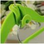 20pcs Random Color Creative Mini Flocking Clothes Hanger Easy Hook Closet Organizer Home Product
