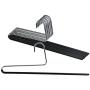 Mawa by Reston Lloyd Reverse Hook Trouser Series Non-Slip Space-Saving Clothes Hanger with Single Rod for Pants, Style KH/35U, Set of 10, Black Mawa by Reston Lloyd Reverse Hook Trouser Series Non-Slip Space-Saving Clothes Hanger with Single Rod for Pants, Style KH/35U, Set of 10, Black