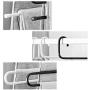 HJYPYJ Magic Hanger,Household Layered Storage Folding Hanger,Non-Slip Iron Trouser Hangers,Applicable Pants,Scarves,Ties Vertical Storage/Black / 5 pcs