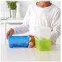 Ikea Storage Boxes Organizer (Set of 3) Blue Green White