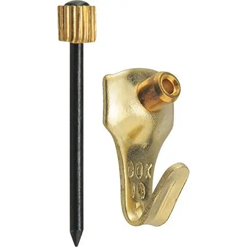 OOK by Hillman 535888 Professional Brass Finished Picture Hangers 10LB Pack of 35 OOK by Hillman 535888 Professional Brass Finished Picture Hangers 10LB Pack of 35