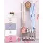 WZP Household Coat Rack Hall Floor Rack Bedroom Multi-Purpose Clothes Rack Simple Living Room Stainless Steel Hanger Modern WZP Household Coat Rack Hall Floor Rack Bedroom Multi-Purpose Clothes Rack Simple Living Room Stainless Steel Hanger Modern