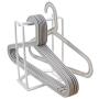 Samoii Multifunction Clothes Hanger Organizer Rack Sturdy Clothes Caddy Storage Holder Stacker for Closet & Room Tidier Laundry Rooms Drying Rack