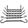 HOUSE DAY Black Magic Hangers Space Saving Clothes Hangers Organizer Smart Closet Space Saver Pack of 16 with Sturdy Plastic for Heavy Clothes HOUSE DAY Black Magic Hangers Space Saving Clothes Hangers Organizer Smart Closet Space Saver Pack of 16 with Sturdy Plastic for Heavy Clothes