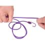 UrCool Portable Drying Washing Rope Clothesline Travel Home Style Outdoor Windproof Elastic Clothesline Hanger with 12 pcs Clips Hooks Clothes Pins Laundry Set