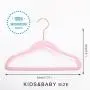 MIZGI Premium Kids Velvet Hangers (Pack of 50) with Copper/Rose Gold Hooks,Space Saving Ultra Thin,Non Slip Hangers use for Childrens Skirt Dress Pants,Clothes Hangers by (Pink) MIZGI Premium Kids Velvet Hangers (Pack of 50) with Copper/Rose Gold Hooks,Space Saving Ultra Thin,Non Slip Hangers use for Childrens Skirt Dress Pants,Clothes Hangers by (Pink)