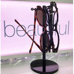 SpecsUp - Desk Eyeglass Holder, Stand. Sunglasses Organizer. Reading Glasses Display, Rack, Hanger. Modern and Elegant Unique Holiday Gift for Women and Men.