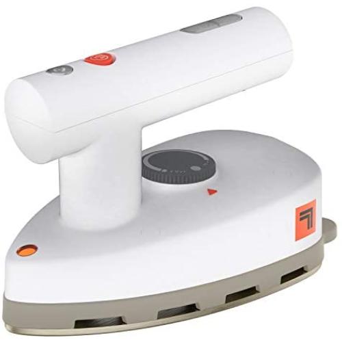 Sharper Image SI-755 Mini Steam Iron with Dual Voltage for Travel, White