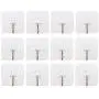 Dayree 12pcs 22Lb Adhesive Wall Hooks Heavy Duty Plastic Sticky Hangers Nail Free Ultra Strong Waterproof Removable Hanger Home Office Bathroom Suitable on Glass, Wood, Granite, Ceramic Dayree 12pcs 22Lb Adhesive Wall Hooks Heavy Duty Plastic Sticky Hangers Nail Free Ultra Strong Waterproof Removable Hanger Home Office Bathroom Suitable on Glass, Wood, Granite, Ceramic