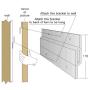 72" Zbar Hanging System Bar,Z Bracket,Z bar Mirror Hanger 72" Zbar Hanging System Bar,Z Bracket,Z bar Mirror Hanger
