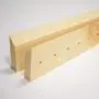 Wooden French Cleat 3/4&quot Thick, 3 Inches Depth x 48 Inches Width