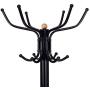 Vintage Metal Coat Hat Tree Stand Clothes Hanger
