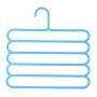 Wonderrun Closet Storage Rack Organizer Portable Clothes Hanger Hooks Laundry Garment Kitchen Shelf Rod or Decor for Home and Office