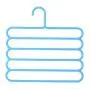Wonderrun Closet Storage Rack Organizer Portable Clothes Hanger Hooks Laundry Garment Kitchen Shelf Rod or Decor for Home and Office