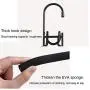 2pcs 5 in 1 Multi-Layer Clothes Hangers Space-Saving Multiple Non-Slip Hanger for Wardrobe
